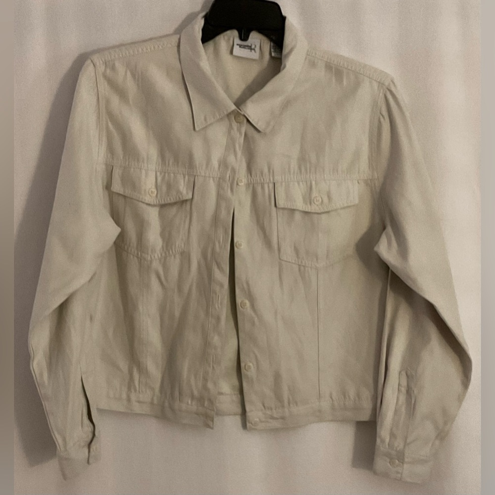 Northern Refections Cream short jacket